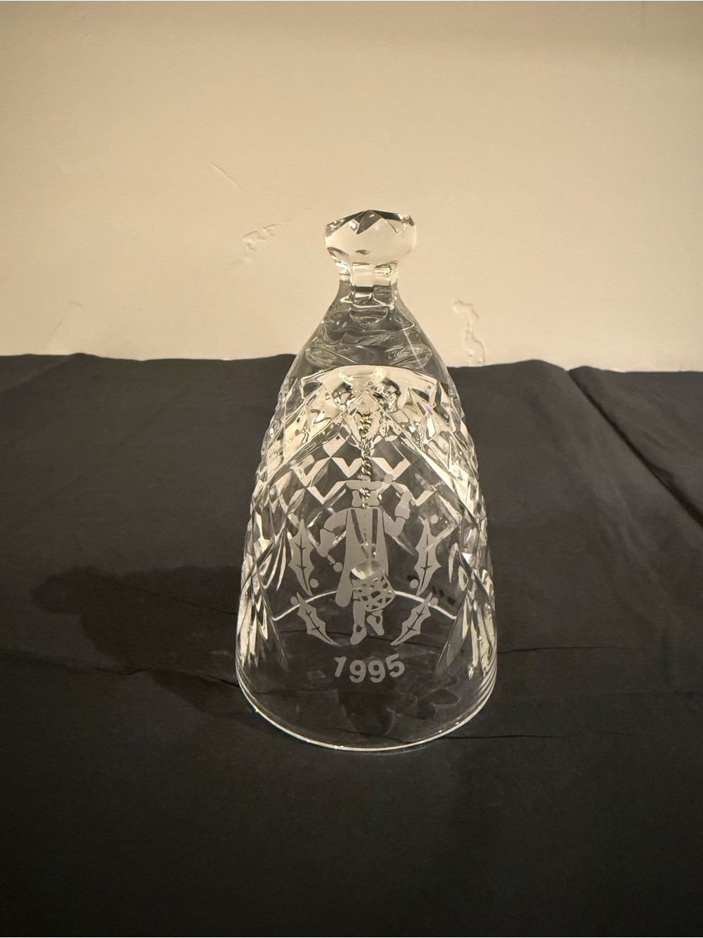 Vintage Waterford Crystal Christmas Bell